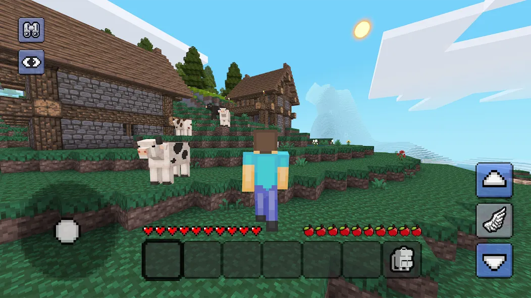 Megacraft - Block Craft (Мегакрафт) [МОД: Все открыто, Дополнительные деньги и Меню MOD] Screenshot 3