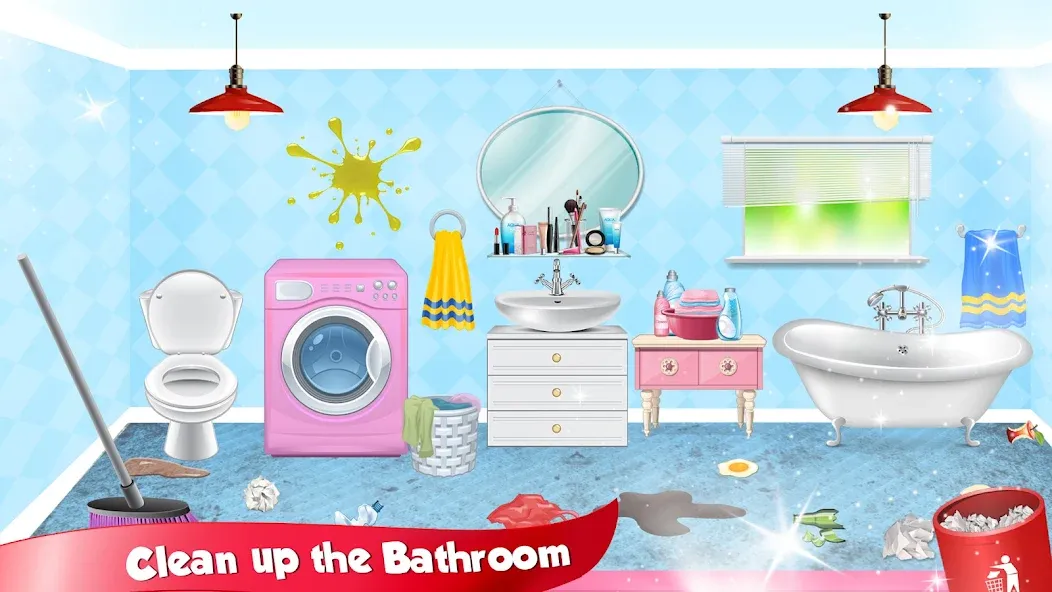 Girl Doll House Design & Clean [МОД: Меню, Бесконечные монеты и Открытые уровни] Screenshot 2