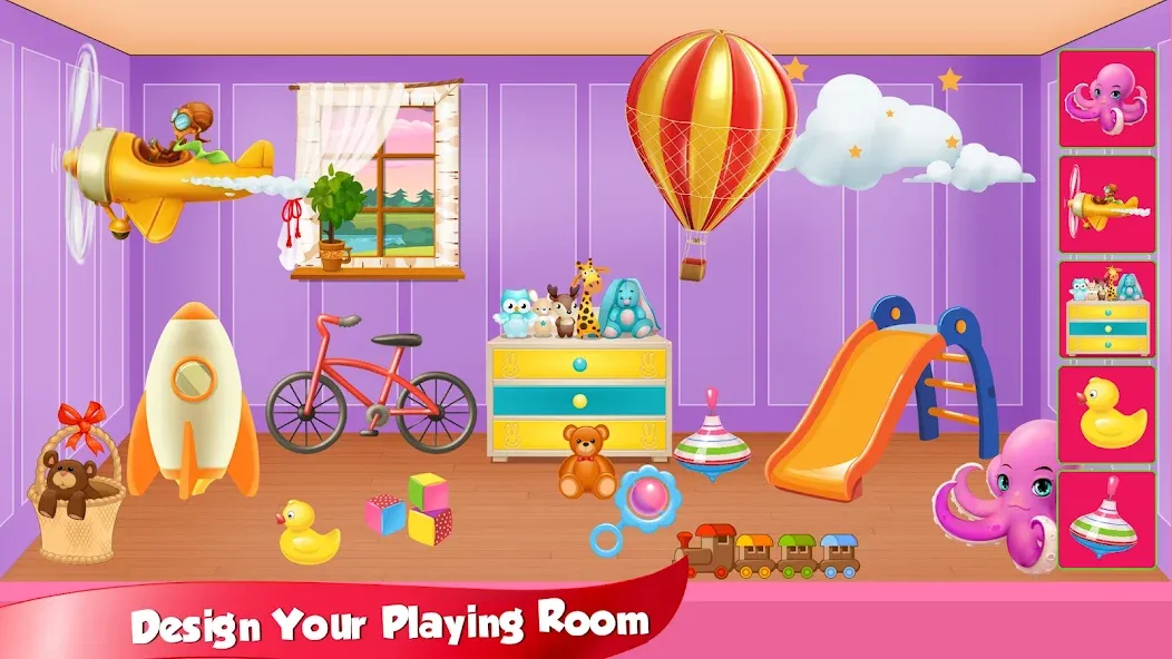 Girl Doll House Design & Clean [МОД: Меню, Бесконечные монеты и Открытые уровни] Screenshot 3