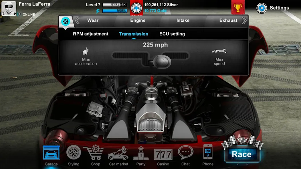 Tuner Life Online Drag Racing (Тюнер Лайф) [МОД: Много монет, Открытые уровни и Мега MOD] Screenshot 4