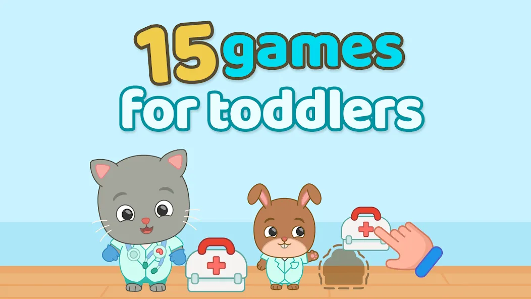 Learning games for toddlers 2+ [МОД: Много денег, Монет и Все открыто] Screenshot 1