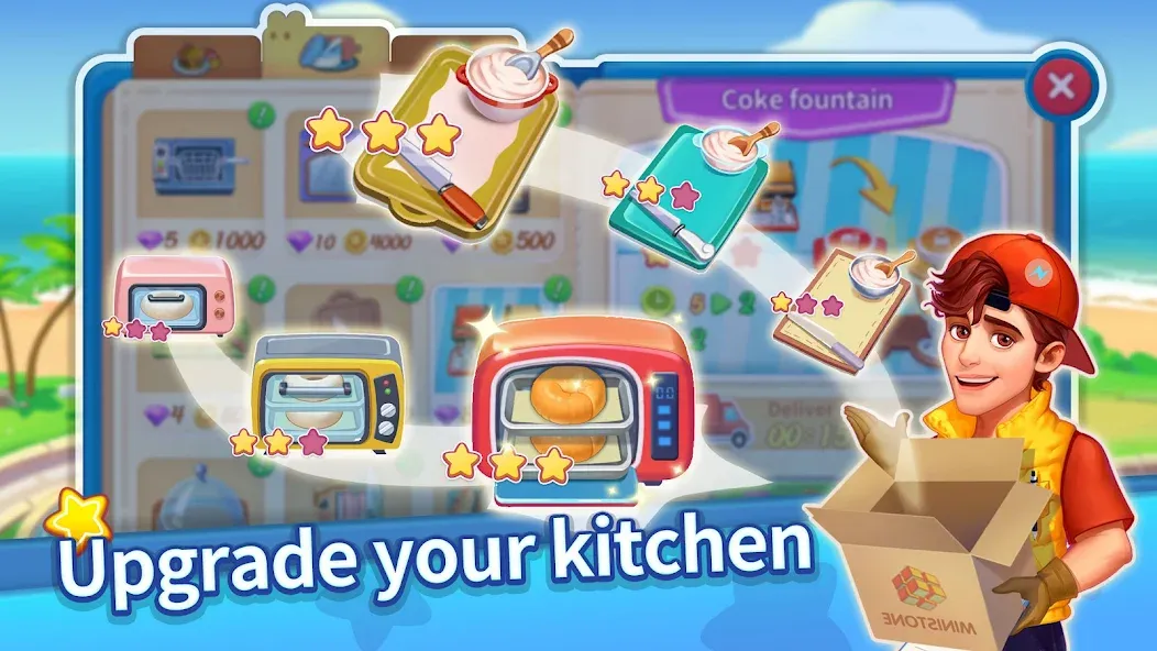 Cooking Master Adventure Games (Кукинг Мастер) [МОД: Деньги, Монеты и Меню MOD] Screenshot 4