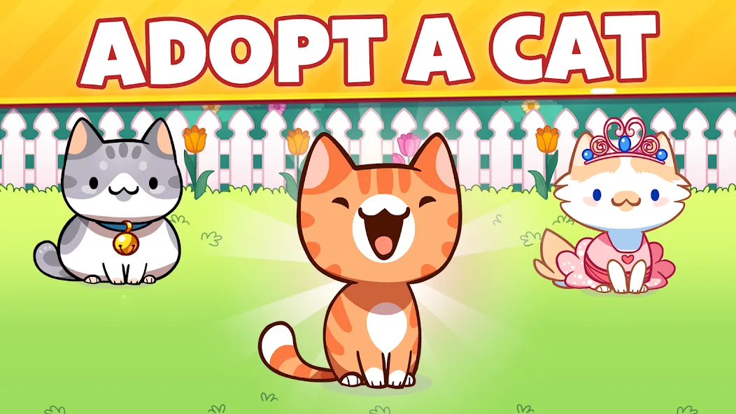 Cat Game - The Cats Collector! [МОД: Много монет, Открытые уровни и Мега MOD] Screenshot 1