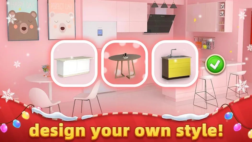 Dream Home - House Design [МОД: Много денег, Монет и Все открыто] Screenshot 2