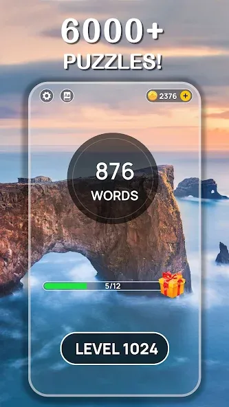 Word Scenery: Crossword (Ворд Трип) [МОД: Все открыто, Дополнительные деньги и Меню MOD] Screenshot 4