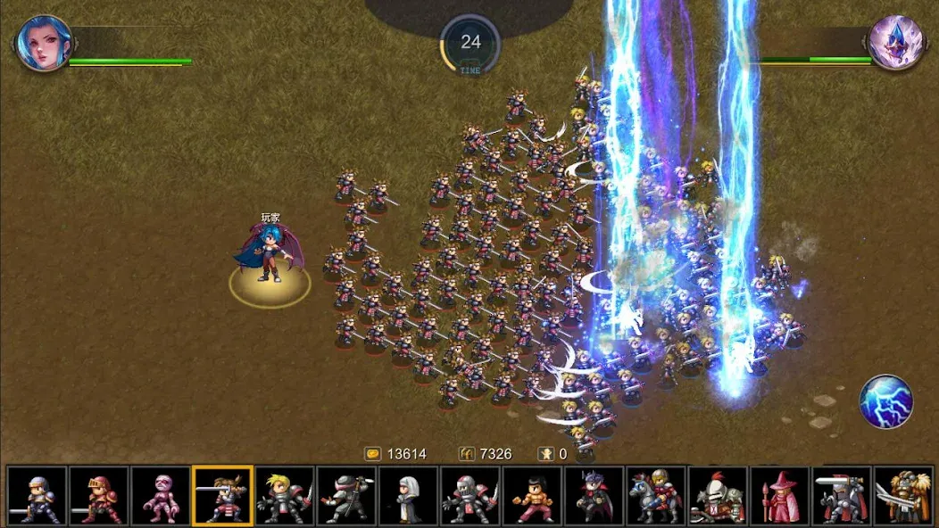 Miragine War (Мирагин Вар) [МОД: Все открыто, Дополнительные деньги и Меню MOD] Screenshot 3