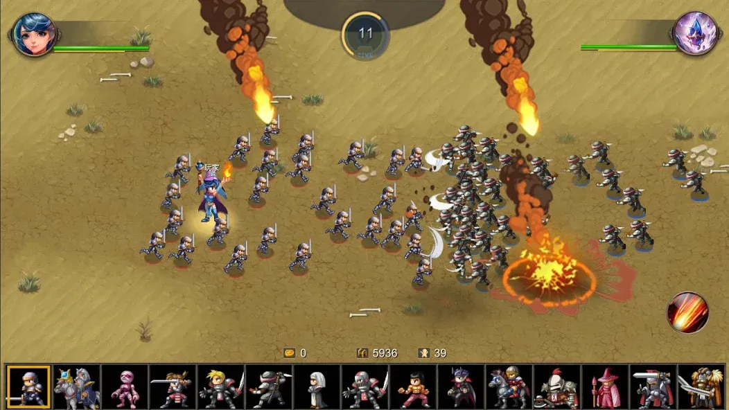 Miragine War (Мирагин Вар) [МОД: Все открыто, Дополнительные деньги и Меню MOD] Screenshot 4