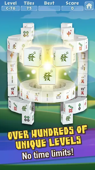 3D Mahjong Triple Tile Match (Маджонг Трипл Плит Матч) [МОД: Меню, Бесконечные монеты и Открытые уровни] Screenshot 4