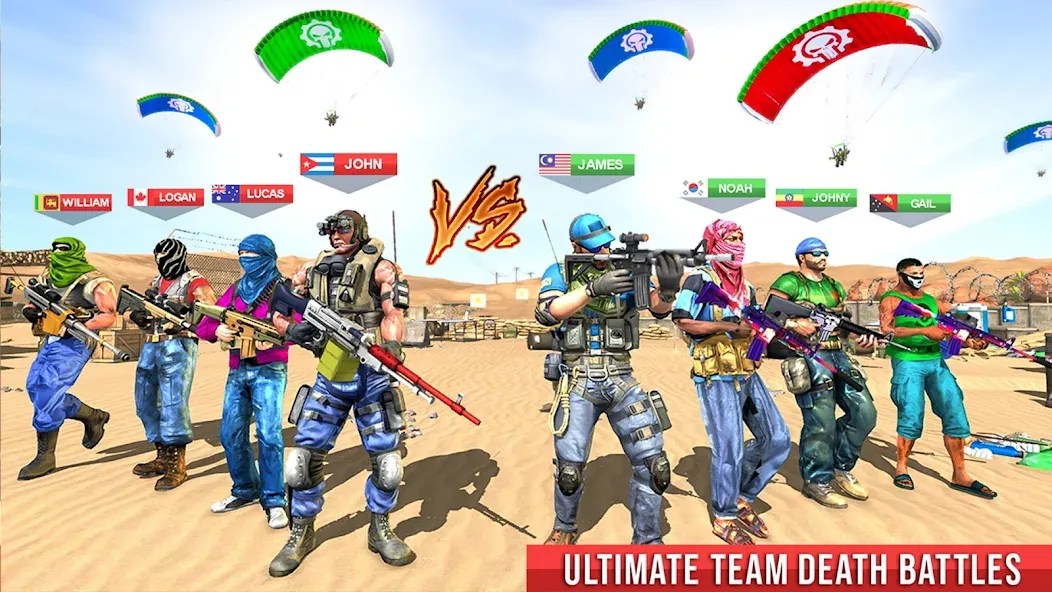 Fps Shooting Strike: Gun Games [МОД: Много монет, Открытые уровни и Мега MOD] Screenshot 5