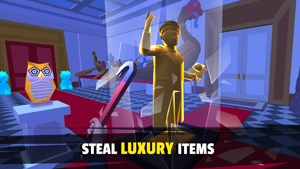 Robbery Madness 2:Stealth game (Робери Маднесс 2) [МОД: Меню, Бесконечные монеты и Открытые уровни] Screenshot 2