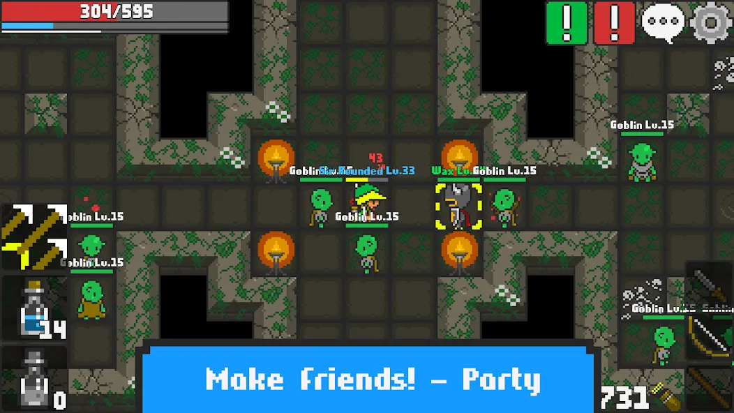 Rucoy Online - MMORPG MMO RPG (Рукой Онлайн) [МОД: Меню, Бесконечные монеты и Открытые уровни] Screenshot 2