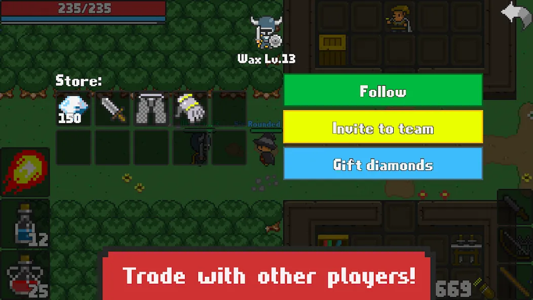 Rucoy Online - MMORPG MMO RPG (Рукой Онлайн) [МОД: Меню, Бесконечные монеты и Открытые уровни] Screenshot 4