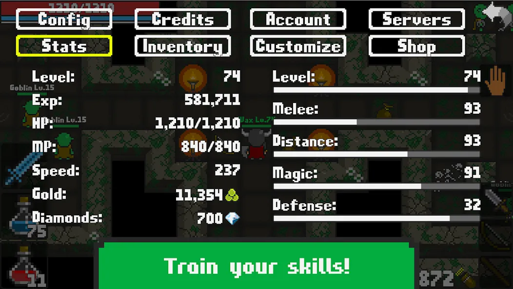 Rucoy Online - MMORPG MMO RPG (Рукой Онлайн) [МОД: Меню, Бесконечные монеты и Открытые уровни] Screenshot 5