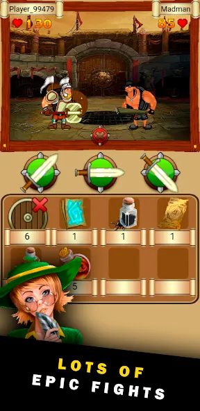 MMOQuest (mobitva) (ММОКвест) [МОД: Все открыто, Дополнительные деньги и Меню MOD] Screenshot 2