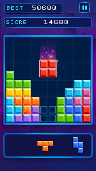 Block Puzzle: Popular Game [МОД: Все открыто, Дополнительные деньги и Меню MOD] Screenshot 1