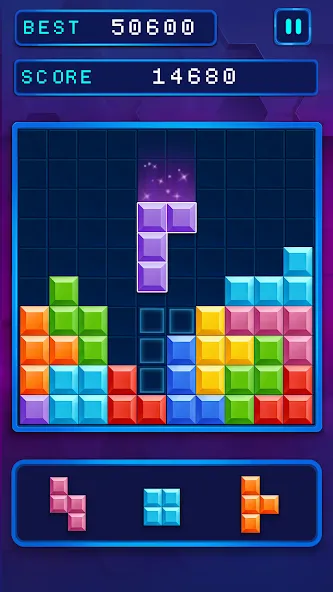 Block Puzzle: Popular Game [МОД: Все открыто, Дополнительные деньги и Меню MOD] Screenshot 2