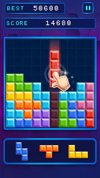 Block Puzzle: Popular Game [МОД: Все открыто, Дополнительные деньги и Меню MOD] Screenshot 3