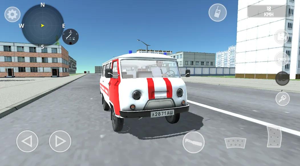 SovietCar: Simulator (оветКар) [МОД: Бесконечные деньги, Монеты и Мега MOD] Screenshot 1