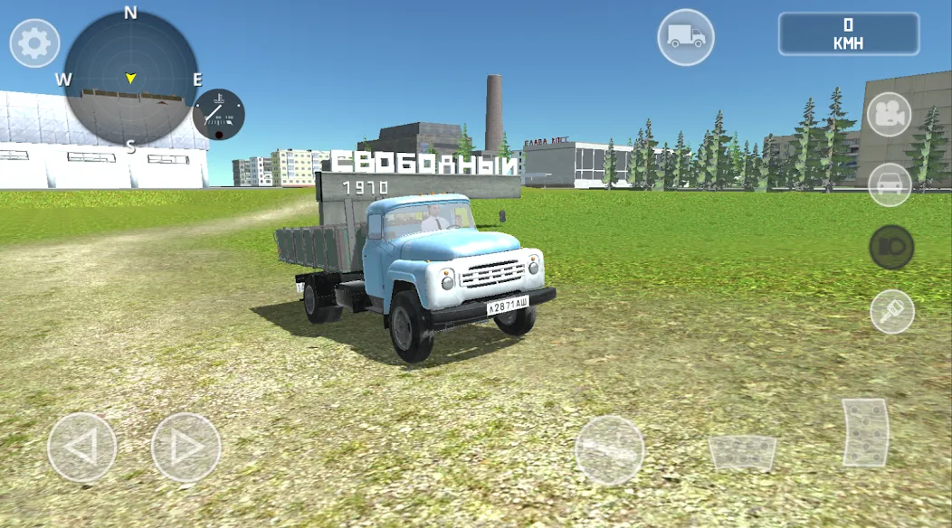 SovietCar: Simulator (оветКар) [МОД: Бесконечные деньги, Монеты и Мега MOD] Screenshot 4