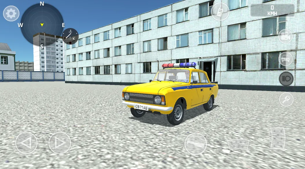 SovietCar: Simulator (оветКар) [МОД: Бесконечные деньги, Монеты и Мега MOD] Screenshot 5