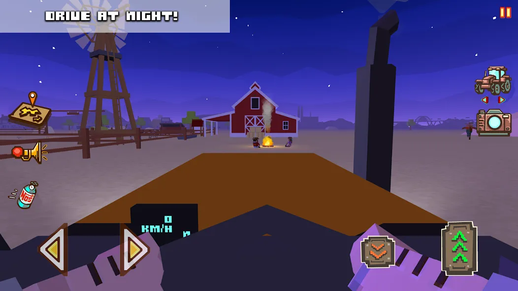Blocky Farm Racing & Simulator [МОД: Меню, Бесконечные монеты и Открытые уровни] Screenshot 5