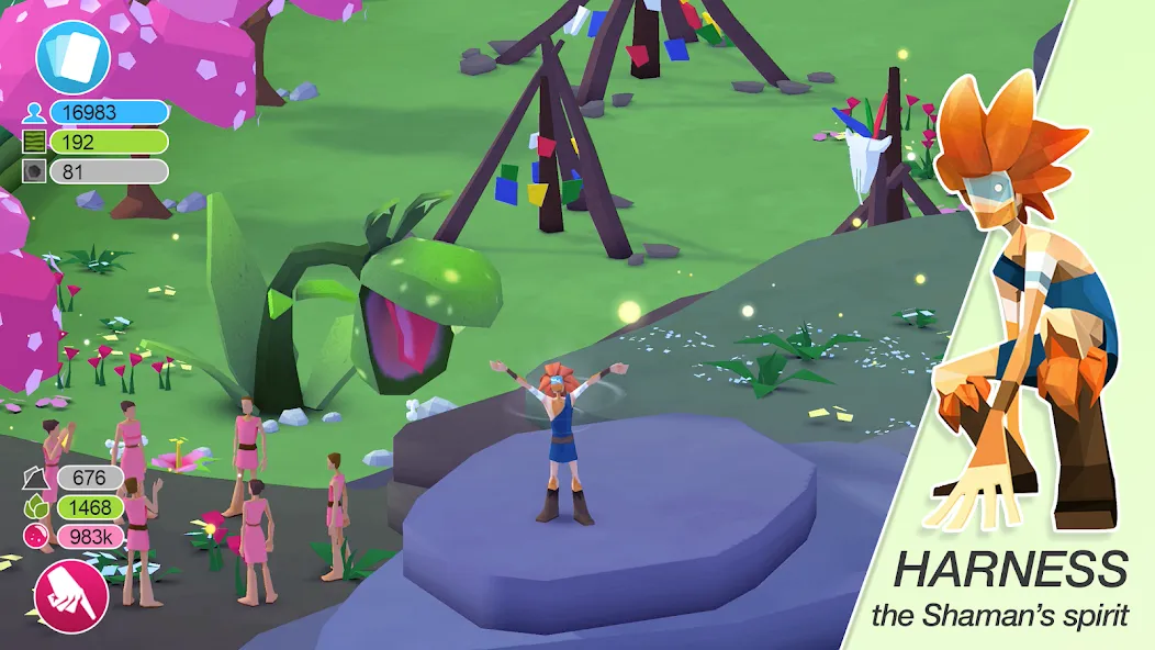 Godus (Годус) [МОД: Все открыто, Дополнительные деньги и Меню MOD] Screenshot 5