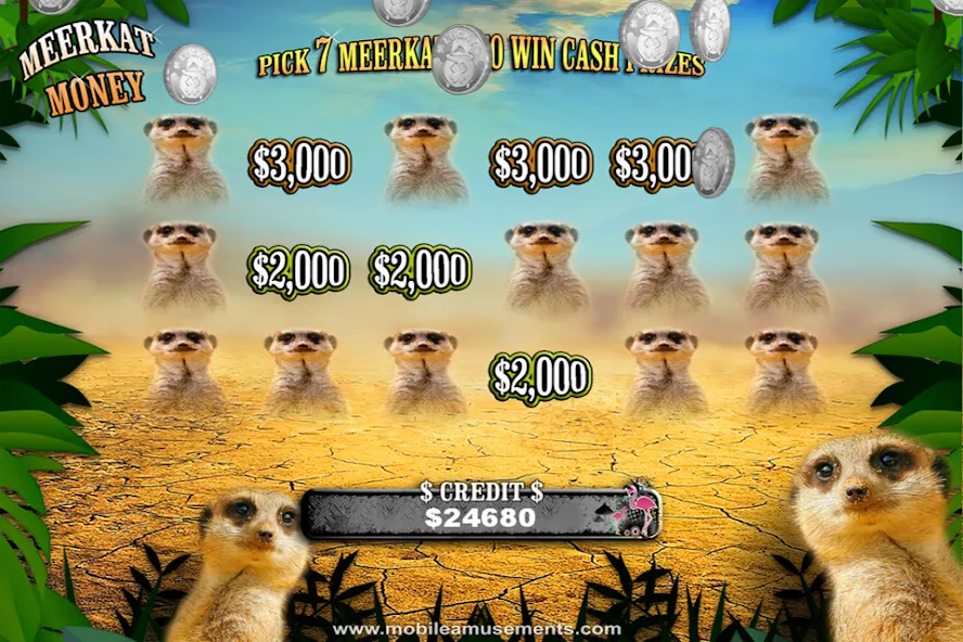 Flamingo Safari Slots (Фламинго Сафари Слоты) [МОД: Меню, Бесконечные монеты и Открытые уровни] Screenshot 3