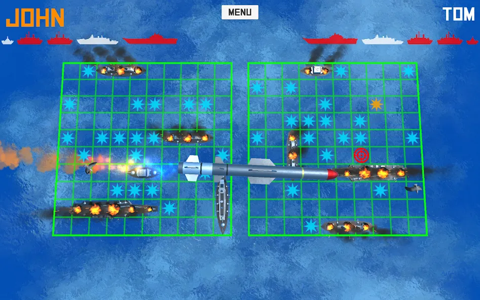 Ship Sea Battle Ultra [МОД: Много монет, Открытые уровни и Мега MOD] Screenshot 1