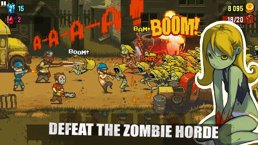 Dead Ahead: Zombie Warfare (Дед Ахед) [МОД: Много монет, Открытые уровни и Мега MOD] Screenshot 2