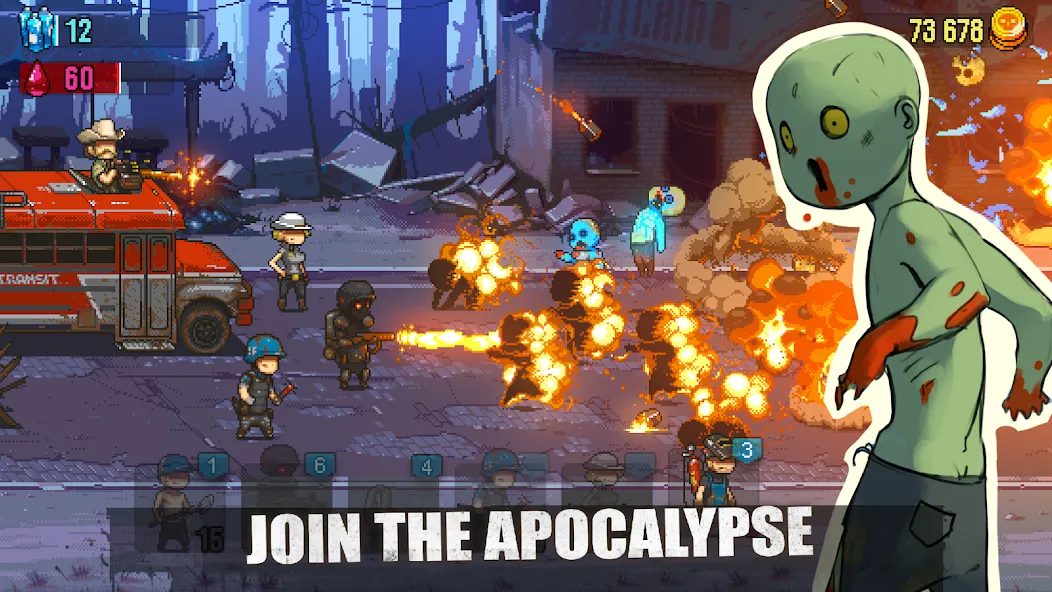 Dead Ahead: Zombie Warfare (Дед Ахед) [МОД: Много монет, Открытые уровни и Мега MOD] Screenshot 3