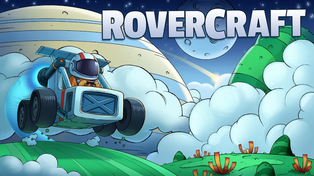 Rovercraft:Race Your Space Car (Роверкрафт) [МОД: Деньги, Монеты и Меню MOD] Screenshot 1