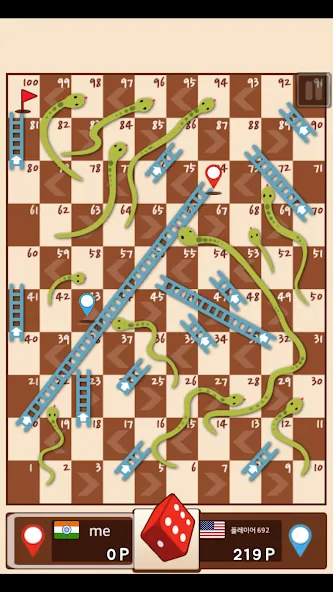 Snakes & Ladders King [МОД: Все открыто, Дополнительные деньги и Меню MOD] Screenshot 4