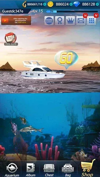 Fishing Championship [МОД: Много денег, Монет и Все открыто] Screenshot 5