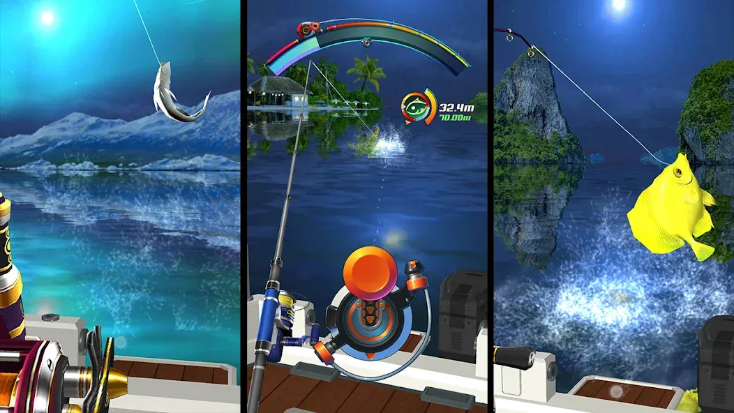 Fishing Hook [МОД: Меню, Бесконечные монеты и Открытые уровни] Screenshot 2