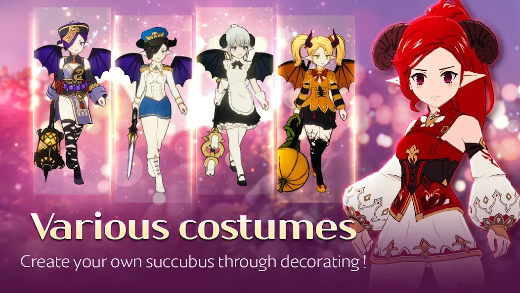 Succubus Idle [МОД: Деньги, Монеты и Меню MOD] Screenshot 5