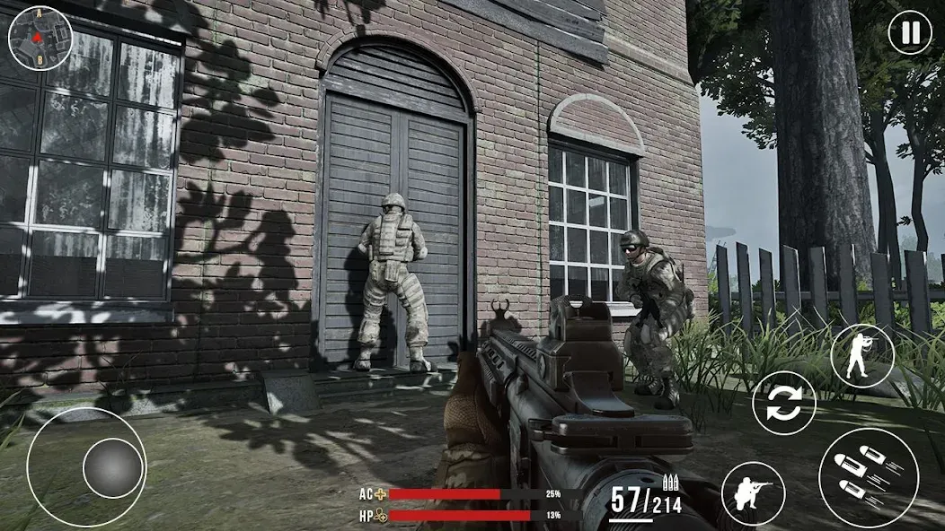 Modern Commando Warfare Combat [МОД: Деньги, Монеты и Меню MOD] Screenshot 1