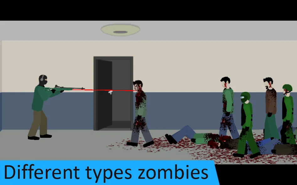 Flat Zombies: Defense&Cleanup (Флэт Зомби) [МОД: Бесконечные деньги, Монеты и Мега MOD] Screenshot 2