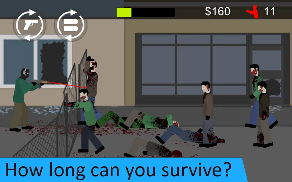 Flat Zombies: Defense&Cleanup (Флэт Зомби) [МОД: Бесконечные деньги, Монеты и Мега MOD] Screenshot 5