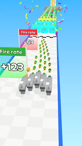 Merge Bullet (Мерж Буллет) [МОД: Деньги, Монеты и Меню MOD] Screenshot 2