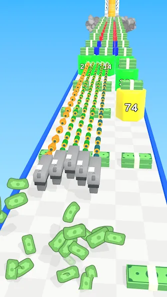 Merge Bullet (Мерж Буллет) [МОД: Деньги, Монеты и Меню MOD] Screenshot 4