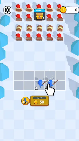 Merge Weapons: Battle Game (Мердж Вепонс) [МОД: Деньги, Монеты и Меню MOD] Screenshot 1