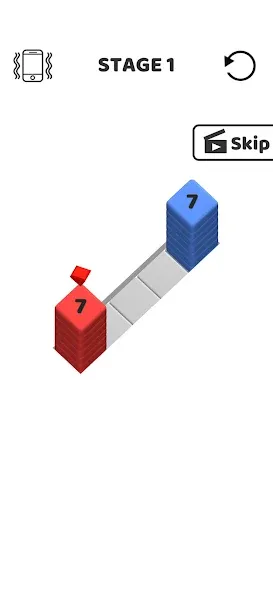 Stack Cube! [МОД: Много монет, Открытые уровни и Мега MOD] Screenshot 1