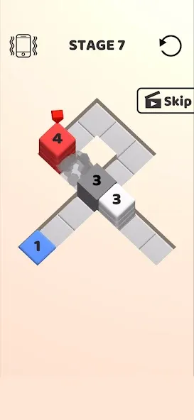 Stack Cube! [МОД: Много монет, Открытые уровни и Мега MOD] Screenshot 2