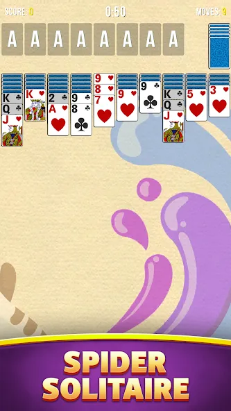Solitaire Bliss Collection [МОД: Меню, Бесконечные монеты и Открытые уровни] Screenshot 3