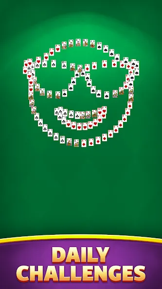 Solitaire Bliss Collection [МОД: Меню, Бесконечные монеты и Открытые уровни] Screenshot 5