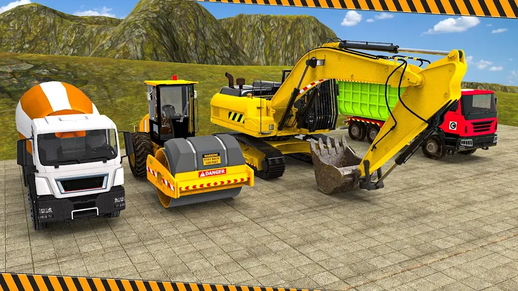 Heavy Construction Simulator [МОД: Много монет, Открытые уровни и Мега MOD] Screenshot 1