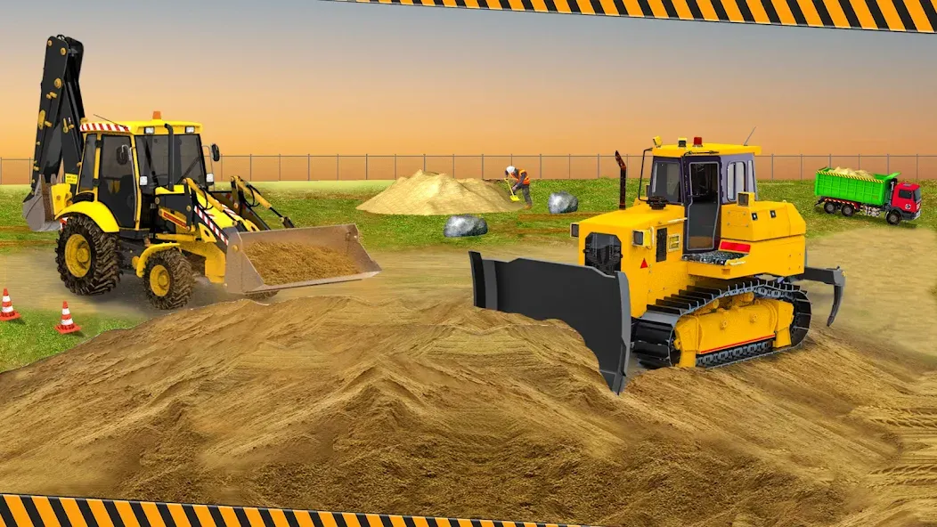 Heavy Construction Simulator [МОД: Много монет, Открытые уровни и Мега MOD] Screenshot 3