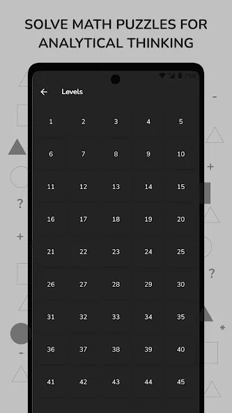 Math Puzzle & Brain Riddles [МОД: Деньги, Монеты и Меню MOD] Screenshot 1