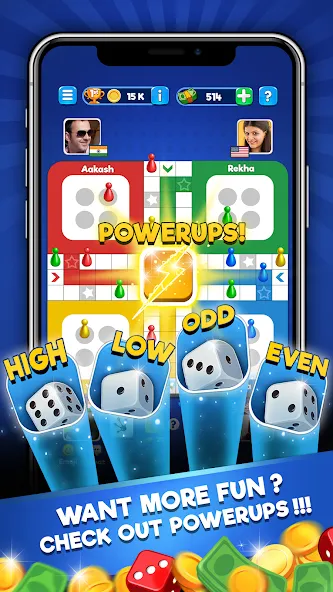 Ludo Club - Fun Dice Game (Лудо Клуб) [МОД: Меню, Бесконечные монеты и Открытые уровни] Screenshot 4
