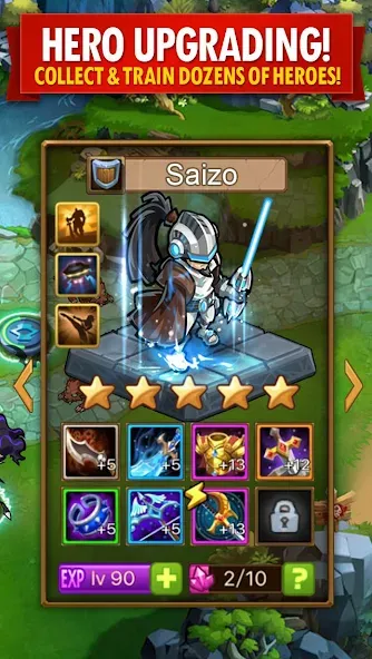 Magic Rush: Heroes (Меджик Раш) [МОД: Бесконечные деньги, Монеты и Мега MOD] Screenshot 3